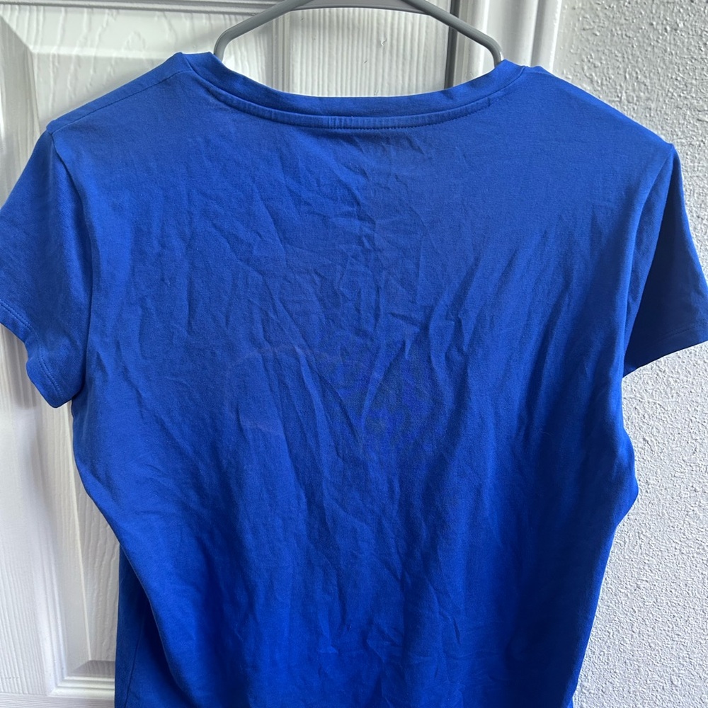 Casual Royal Blue Tee